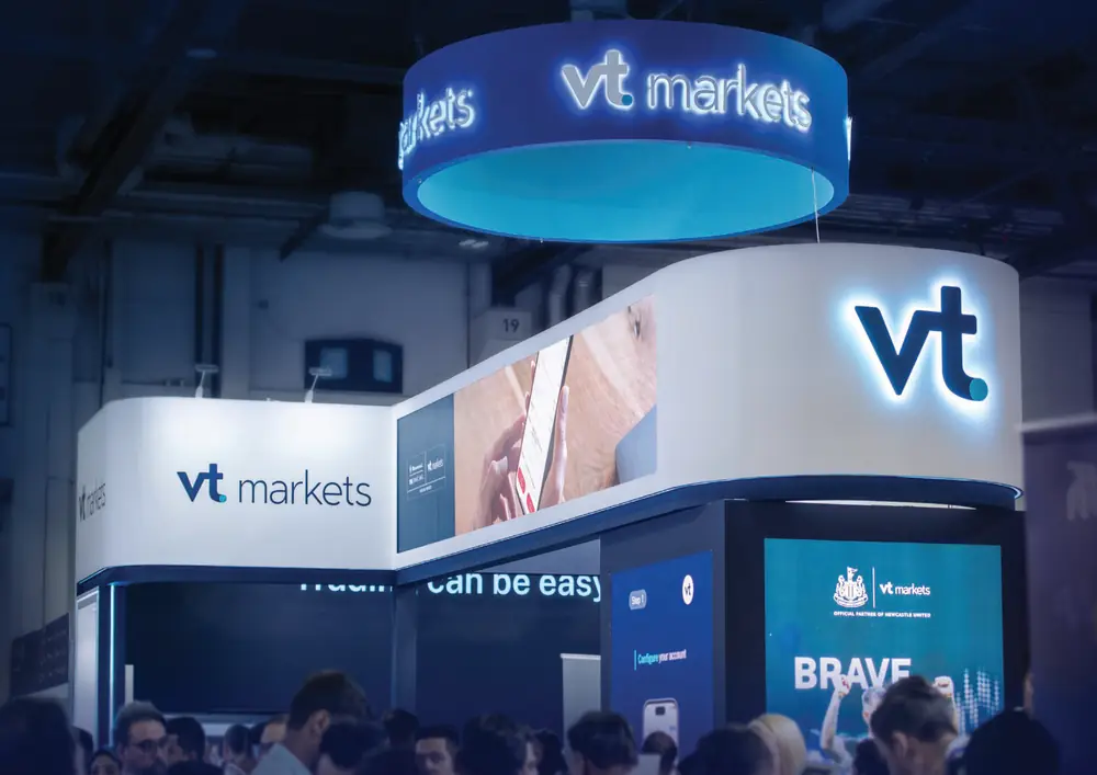 Material corporativo de VT Markets sobre acceso a mercados globales